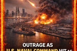 Iran Strikes Back: Black Smoke Engulfs US Navy’s 5th Fleet HQ