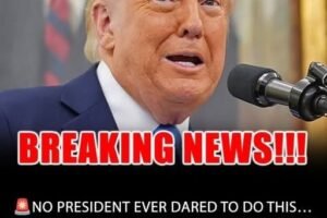 No President Ever Tried This. Trump Just Did — On Live Camera