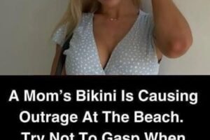 A Mom’s Bikini Is Causing Outrage At The Beach. Try Not To Gasp When You See It