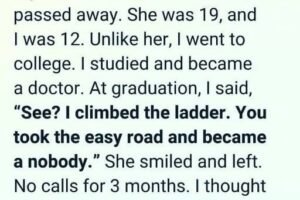 My Sister Raised Me. I Called Her a Nobody. Then I Learned the Truth That Changed Everything