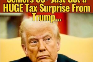 People over 65 just received a surprising tax announcement from Trump…