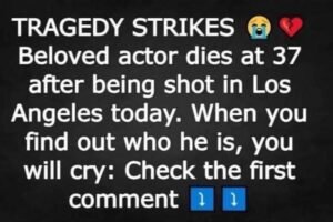 The most beloved actor was found …