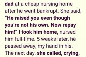 When My Stepsister Walked Away From Our Bankrupt Father—