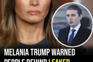 Melania Trump warned people behind leaked Barron photo would face immediate consequences!