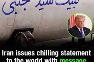 Iran sends chilling message on side of missile after Trump threat