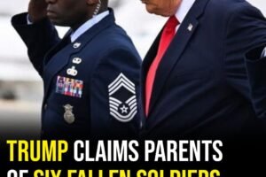 Donald Trump claims parents of 6 killed in Iran war had request