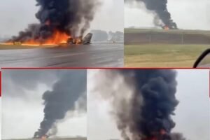 Passenger Plane Crash With Over 244 Onboard Prompts Global Attention and Urgent Rescue Efforts