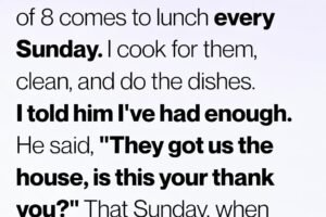 The Sunday Surprise That Brought Balance to the Family