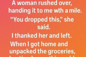 The Secret Message on My Receipt That Saved Me