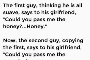 JOKE OF THE DAY: “Pass the Sugar, Babe” — How Timing, Confidence, and Saying the Wrong Thing Can Backfire
