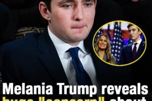 Melania Trump reveals huge “concern” about son Barron as he turns 20