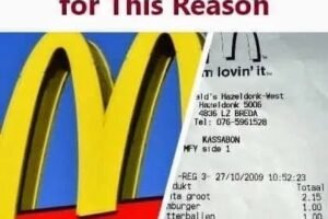 Just found out from a former McDonalds employee that you should always ask for a receipt when you order!
