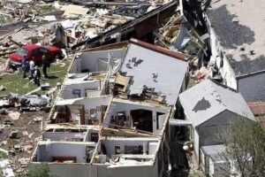 Massive destruction leaves families in danger… See more