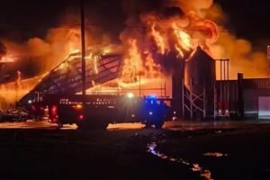 Hundreds Homeless as Massive Fire Rips Through! Was a Secret Fire!