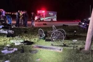 Jeep plows into Amish buggy near Berne — father airlifted, multiple children