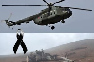 Military Helicopter Crashes Moments After Apparent Mechanical Failure