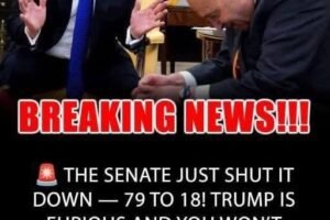 SENATE JUST SHOCKED TRUMP 79-18!