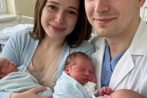 Young girl who gave birth to triplets next day she – See!