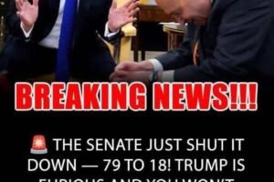 SENATE JUST SHOCKED TRUMP 79-18! YOU WON’T BELIEVE WHY! Full Details in the First Comment! ⬇️