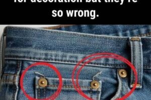 The Real Purpose Behind the Small Metal Details on Jeans