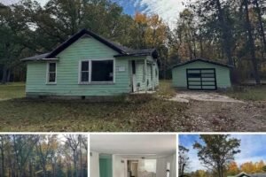 Incredible Investment Opportunity – Fixer-Upper on One Acre with Detached Garage and Basement, Just Outside of Town ($Cash Sale Only$)