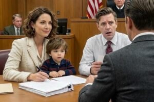 My husband stood in our kitchen and said, “I want the house, the cars, the savings—everything but our son.”