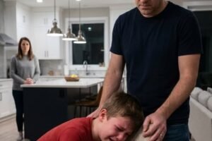 My son came home unusually quiet — but when he refused to sit down, I knew something was terribly wrong.
