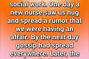 A Simple Hug at Work Led to a Major Misunderstanding and an Unexpected Lesson About Assumptions