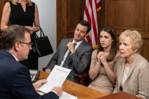 I stepped into the notary’s office expecting to see my ex-husband, his mistress, and his mother —