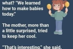 A second grader came home from school and she learned something… LOL: Details in the 1st comment