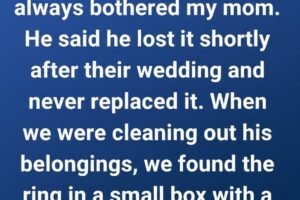 The Surprising Truth Hidden in My Dad’s Belongings