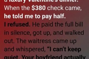 A Valentine’s Dinner Meant to Be Romantic — Until