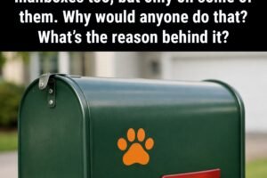 What a Paw-Print Sticker on a Mailbox Means