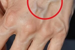 If you have visible veins, it means you are…