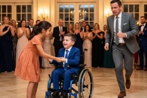 “Let Me Dance With Your Son”: The Billionaire Thought She Was Crazy, But What That Street Girl Achieved Brought Everyone To Tears