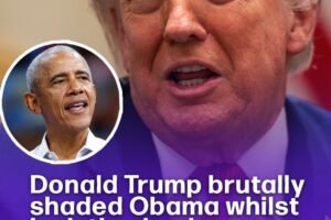 Donald Trump slammed Obama whilst insisting he deserves Nobel Prize
