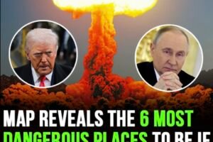 Map reveals the 6 most dangerous places to be if WW3 breaks out
