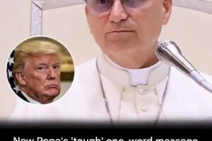 Pope’s one-word message to the United States goes viral