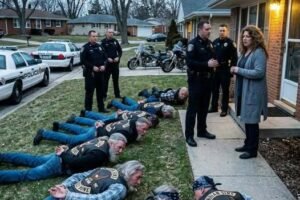 Motorcycle Club Arrested After Protecting A Waitress When Police Refused Help