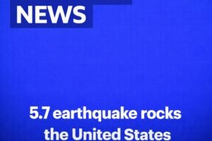 Magnitude 5.7 Earthquake Rocks Reno and Surrounding Region