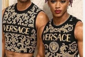 Will Smith & His Son Jaden Turn Heads in Versace Menswear — Redefining Modern Masculinity on the Red Carpet