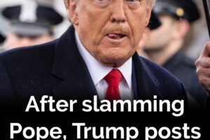 After slamming the Pope, Trump posts image of himself as Jesus