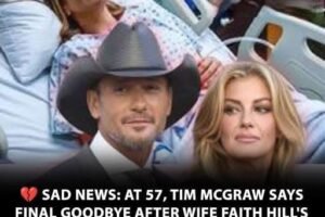 Sad News: At 57, Tim McGraw Says Final Goodbye Following Wife Faith Hill’s Tragic Diagnosis…