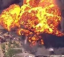 A few hours ago a big fire broke out in M… See more