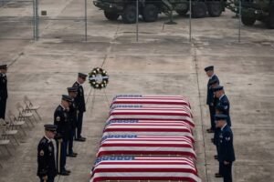 President Trump Honors Fallen U.S. Soldiers at Dover Air Force Base