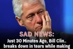 Bill Clinton Delivers Heart-Wrenching Announcement in Public Address