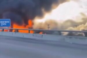 BREAKING NEWS Just hours ago, a tremendous fire broke out in…See mor