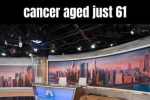 Beloved TV star dies of cancer aged just 61