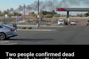 Two confirmed dead as planes collide mid-air at regional airport