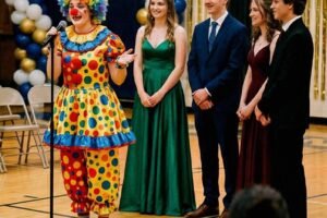 My Late Daughters Classmates Dressed as Clowns for Graduation, When I Saw the Secret Written Inside Their Wigs, I Collapsed